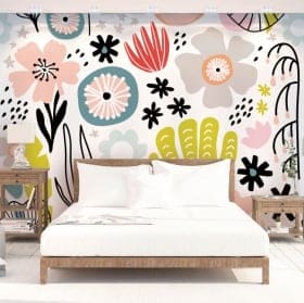 Murales in vinile amare i cuori