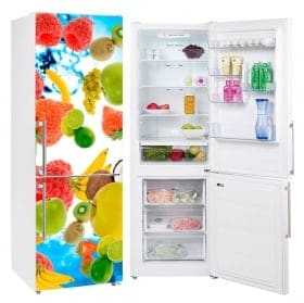 Vinili per frigoriferi frutta con latte