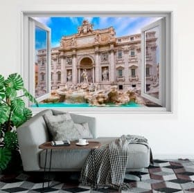 Vinili finestre canada colori del tramonto 3d