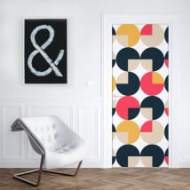 Vinili decorare porte e armadietti cerchi retrò