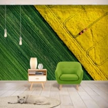 Murales in vinile colori natura