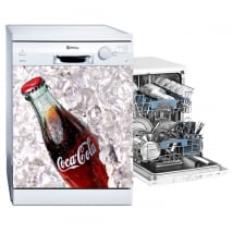 Vinile per lavastoviglie coca-cola