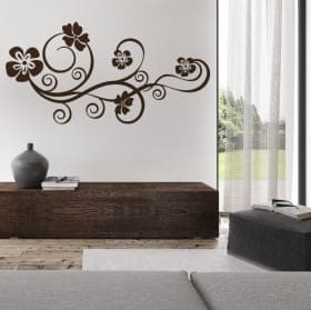 Vinile decorativo fiori da decorare