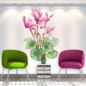 Adesivi e vinili decorativi fiori muri