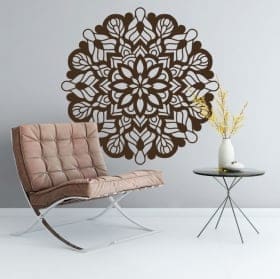Vinile decorativo mandala indiano