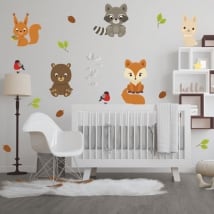 Vinili e adesivi animali da bambini