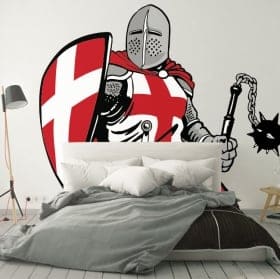 Sticker murale sagoma ninja