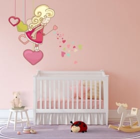 Vinile decorativo per bambini fata magica