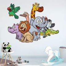 Vinile decorativo e adesivi animali da bambini