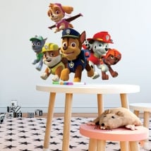 Vinile e adesivi personaggi della pattuglia della zampa