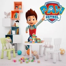 Vinile decorativo e adesivi paw patrol logo