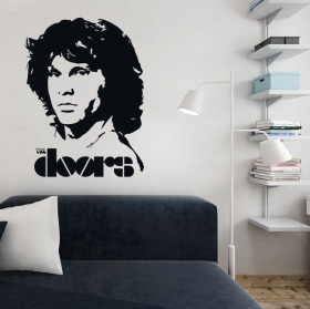 Vinile decorativo jim morrison the doors