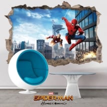 Vinile e adesivi spiderman homecoming 3d