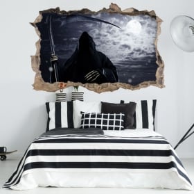 Vinile decorativo pareti fantasma 3d