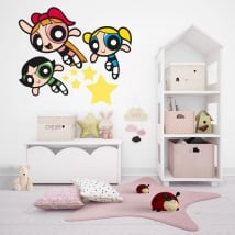 Adesivi murali supernete o ragazze powerpuff