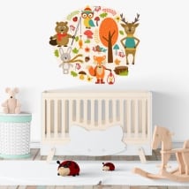 Vinili bambino animali da bambini