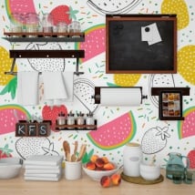 Murales in vinile frutta della cucina