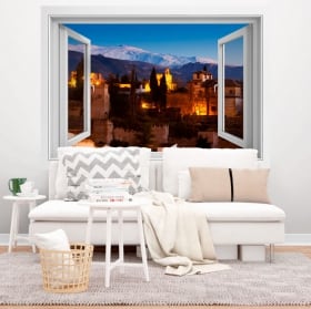 Vinile decorativo l'alhambra palazzi nasridi 3d