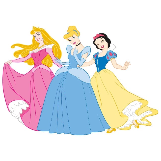 Vinile e adesivi principesse disney