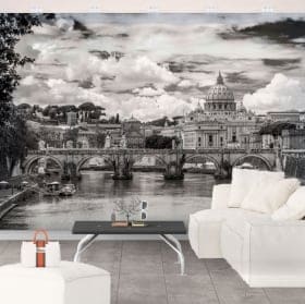 Murales in vinile big ben londra