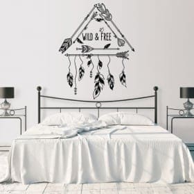 Vinile decorativo frasi Follow Your Dreams