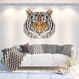 Vinili muri tigre tribale