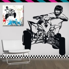 Vinile decorativo e adesivi quad bike