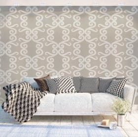 Murales in vinile con stile vintage