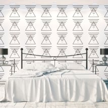 Murales triangoli e linee