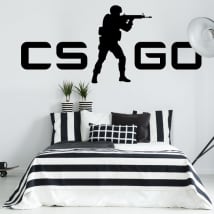 Vinile adesivo e autoadesivi counter strike cs go