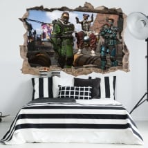 Vinili e adesivi murali apex legends 3d