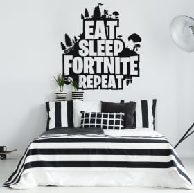 Adesivi del videogioco fortnite
