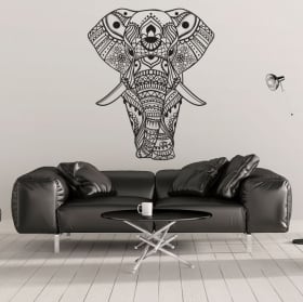 Vinili muro frase inglese decorazione in stile boho