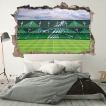 Vinili 3d stadio di calcio benito villamarín real betis balompié