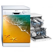 Vinile decorativo lavastoviglie stella di mare