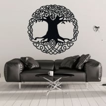 Vinile decorativo albero della vita