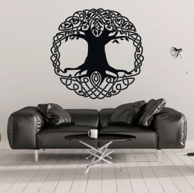 Vinile decorativo albero della vita