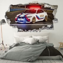 Vinile e adesivi 3d motogp bmw m2 safety car