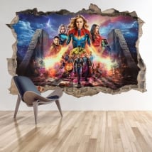 Adesivi in vinile 3d i vendicatori endgame