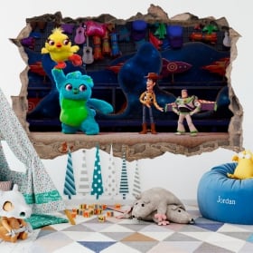 Vinili per bambini 3D storia del giocattolo tempo perduto