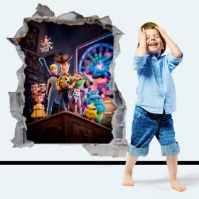 Vinile e adesivi bambini storia del giocattolo 4