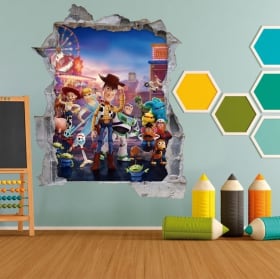 Vinile e adesivi bambini storia del giocattolo 4
