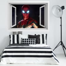 Vinili finestra 3d spider-man lontano da casa