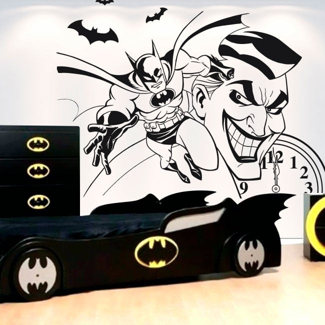 🥇 Adesivi di vinile decorativo batman e joker 🥇