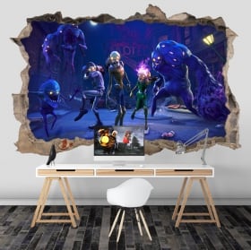 Vinile adesivo di fortnite 3d
