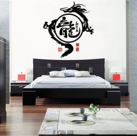 Pannelli luminescente dividendo fluowall Oriental Geisha