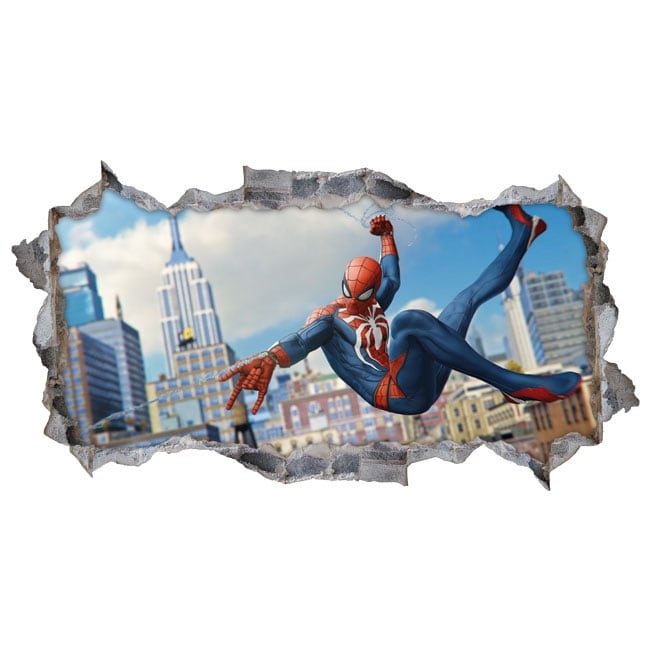 🥇 Adesivi murali 3d spider-man 🥇