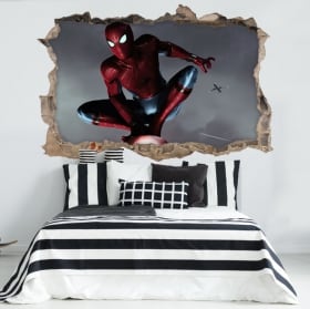 Vinile e adesivi 3d spider-man un nuovo universo