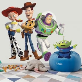 Vinile per bambini toy story il mio posto felice