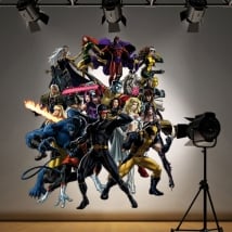 Adesivi e vinili decorativi supereroi x-men